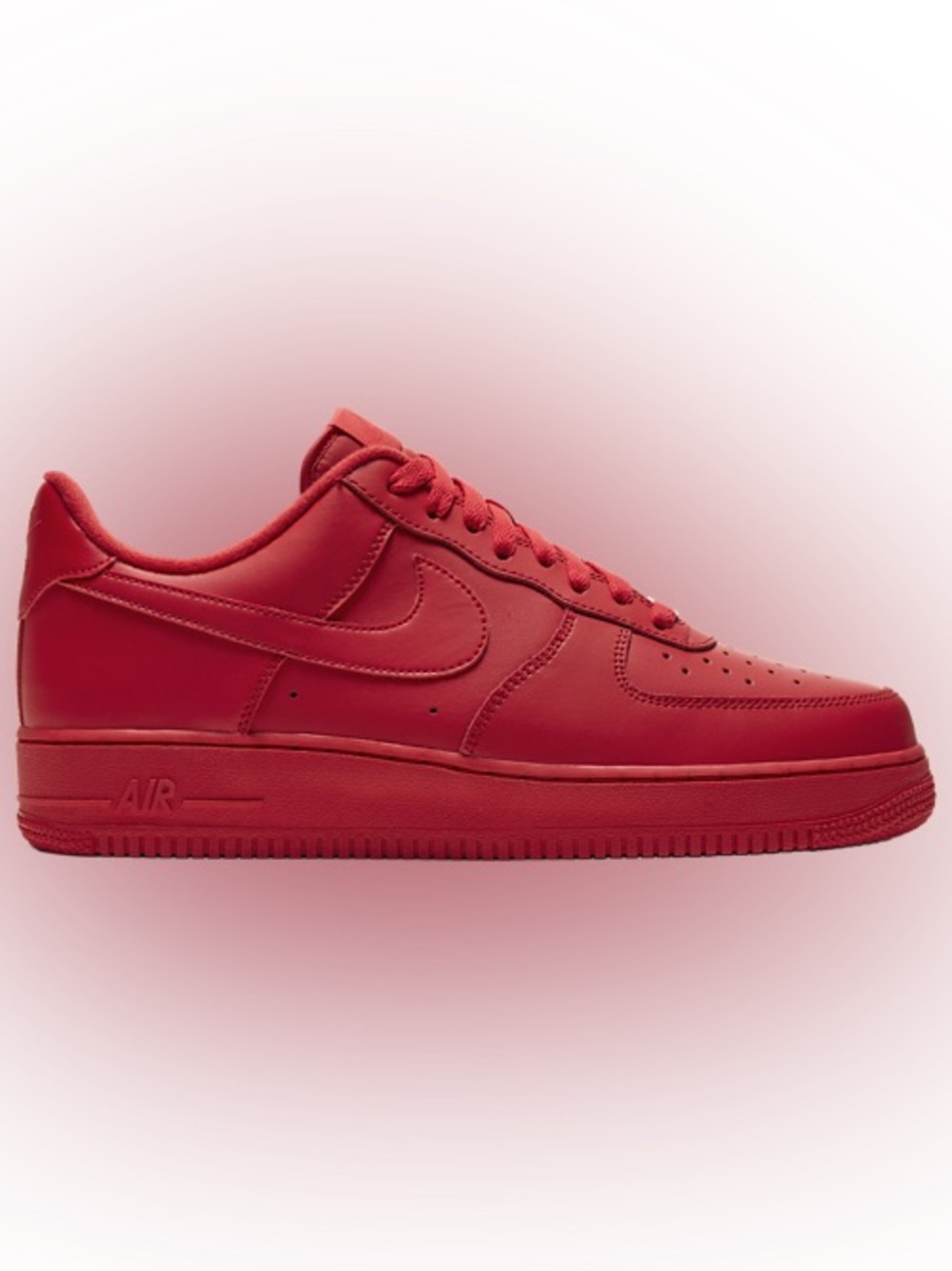 Nike Air Force 1 Low '07 LV8 1 'Triple Red' Men's Sneakers Tennis Shoes Size 9